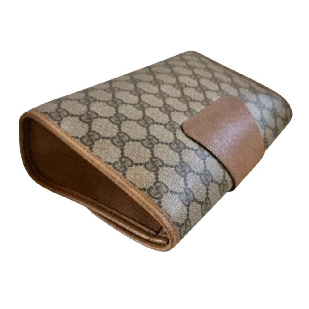 Vintage Gucci Supreme Brown GG Monogram Clutch - Picture 9 of 14